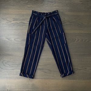 Free People Striped Pants